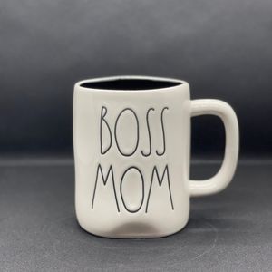 Rae dunn "boss mom" mug